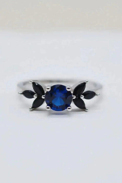 Spinel Zircon Leaf Ring - Bad Moms Club