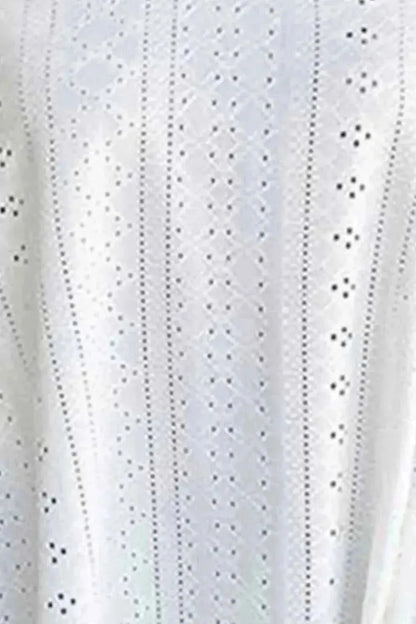 Eyelet Scoop Neck Cami - Bad Moms Club