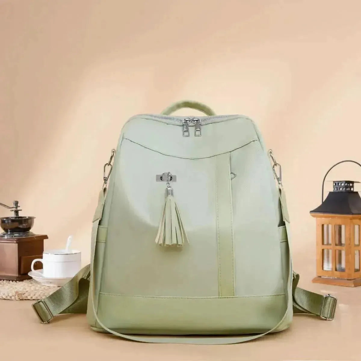 Tassel Oxford Cloth Backpack Bag - Bad Moms Club