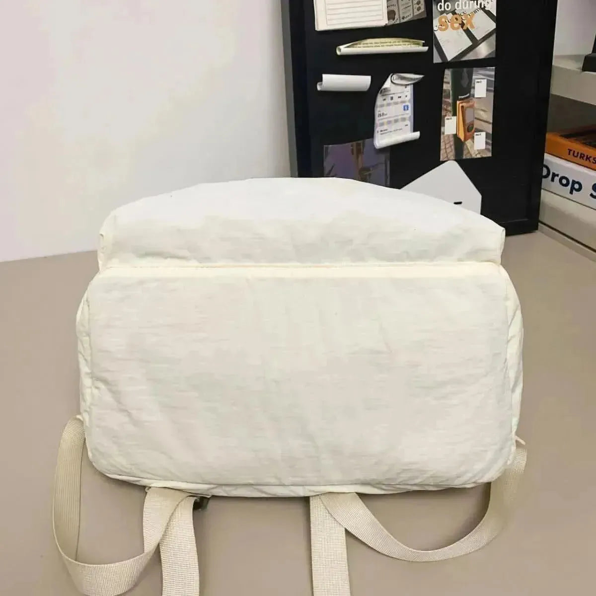 Drawstring Nylon Backpack Bag - Bad Moms Club