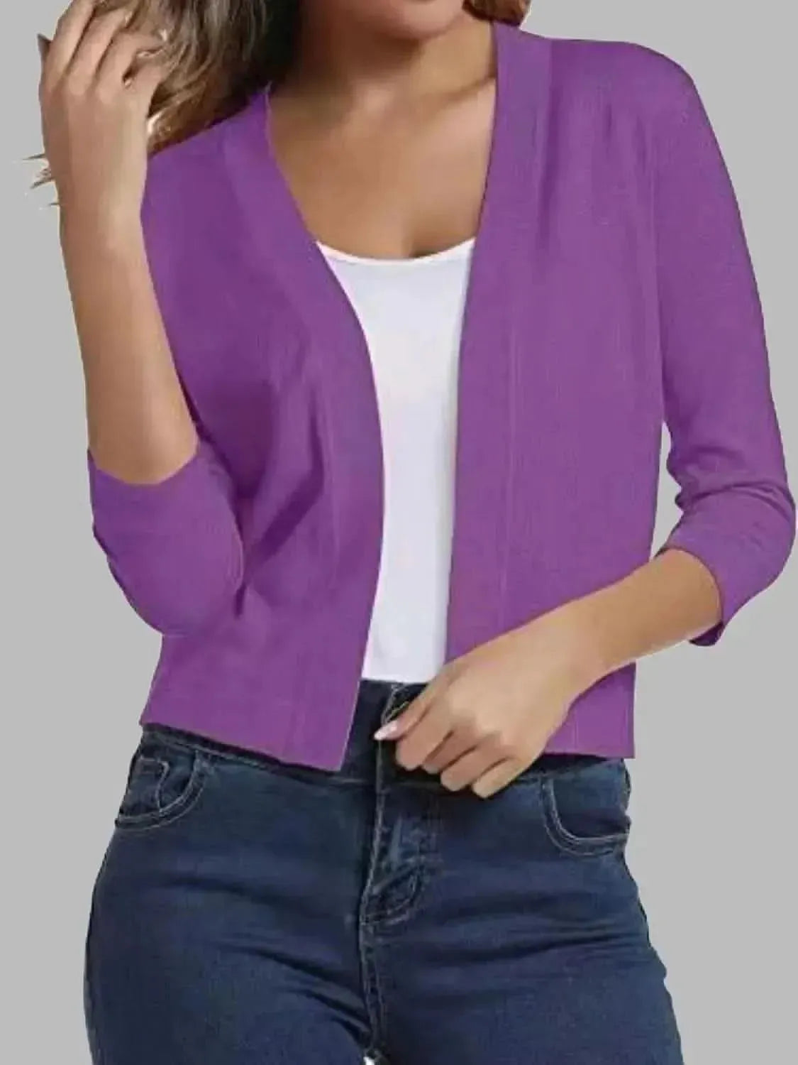Open Front Cardigan - Bad Moms Club