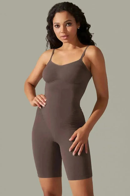 Spaghetti Strap Active Romper - Bad Moms Club