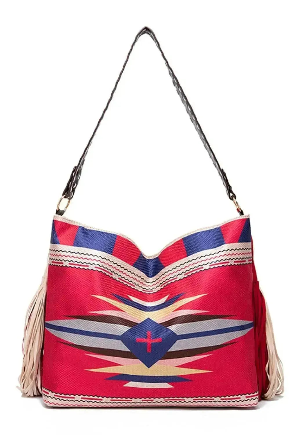 Geometric Canvas Tote Bag - Bad Moms Club