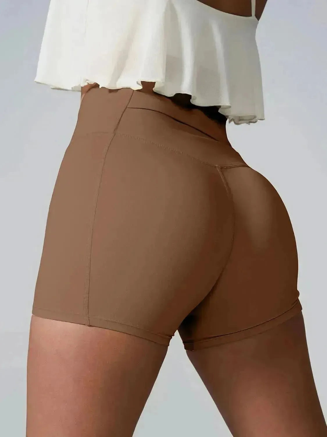 High Waist Active Shorts - Bad Moms Club