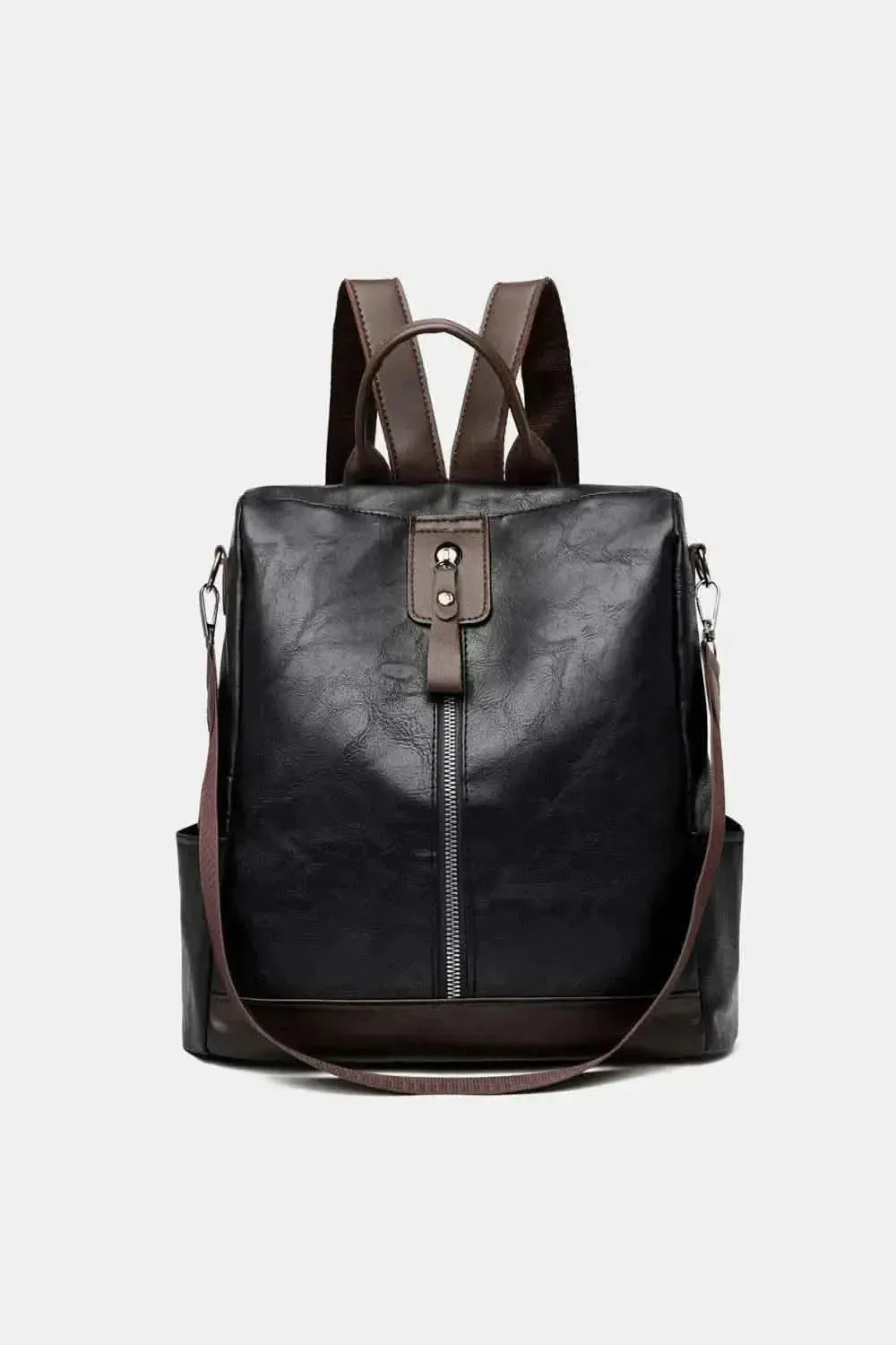 PU Leather Large Backpack Bag - Bad Moms Club
