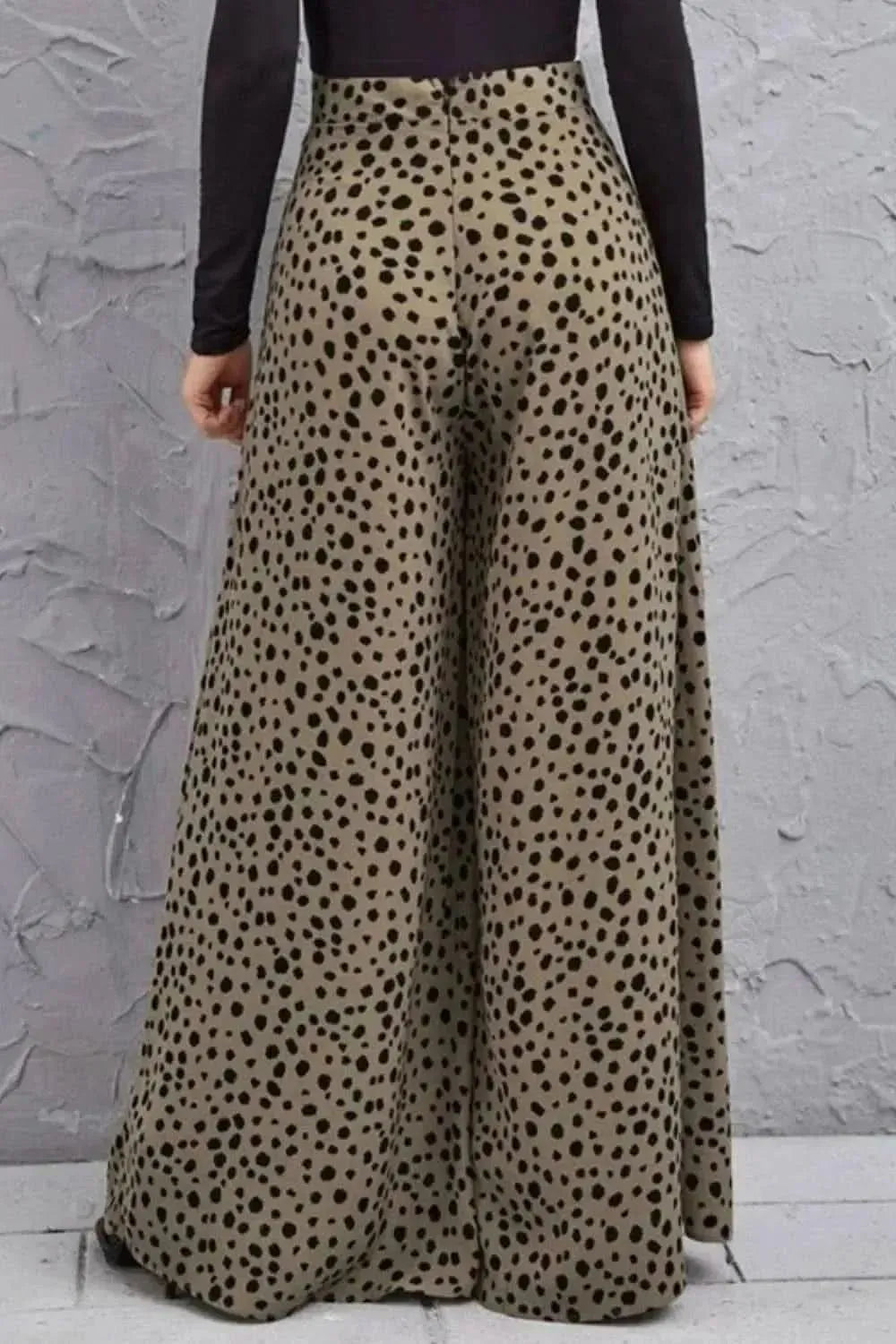 Animal Print High-Rise Culottes - Bad Moms Club
