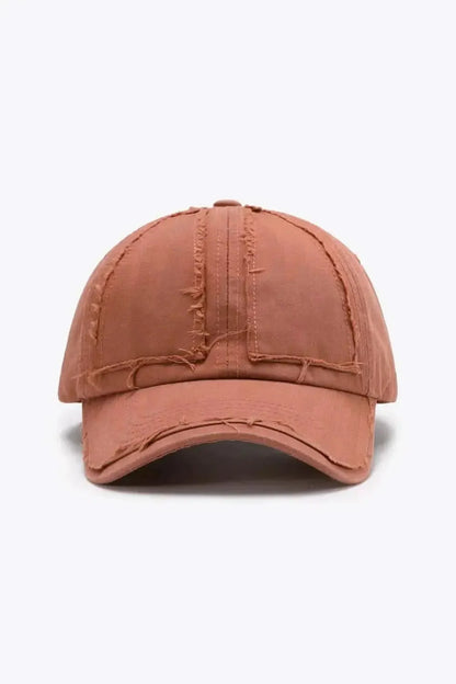Distressed Adjustable Baseball Cap - Bad Moms Club