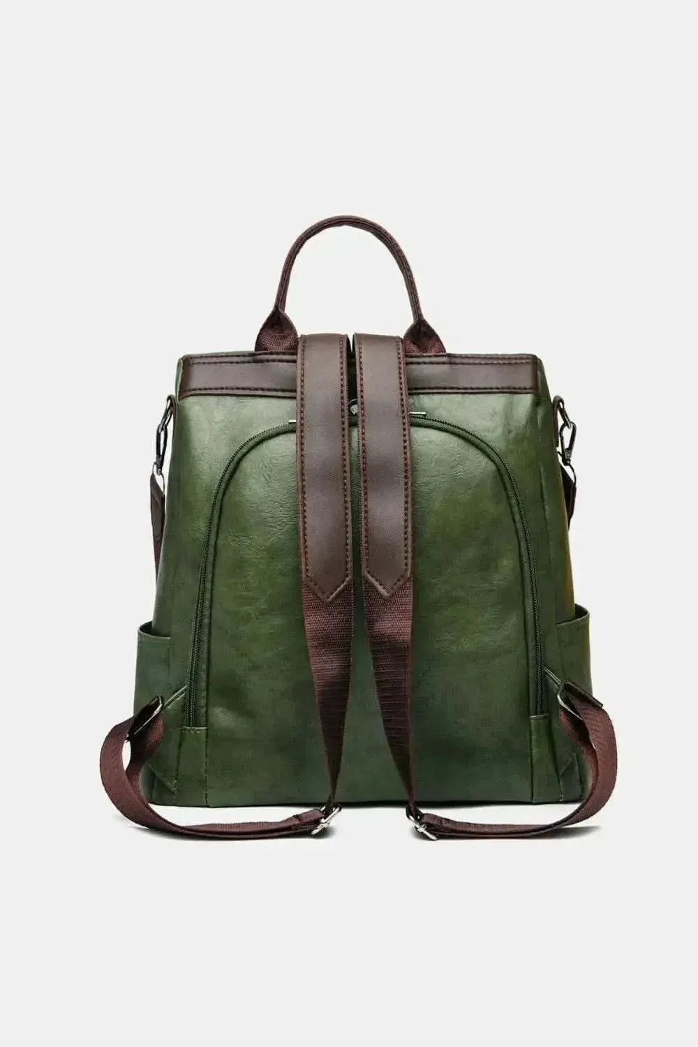 PU Leather Large Backpack Bag - Bad Moms Club