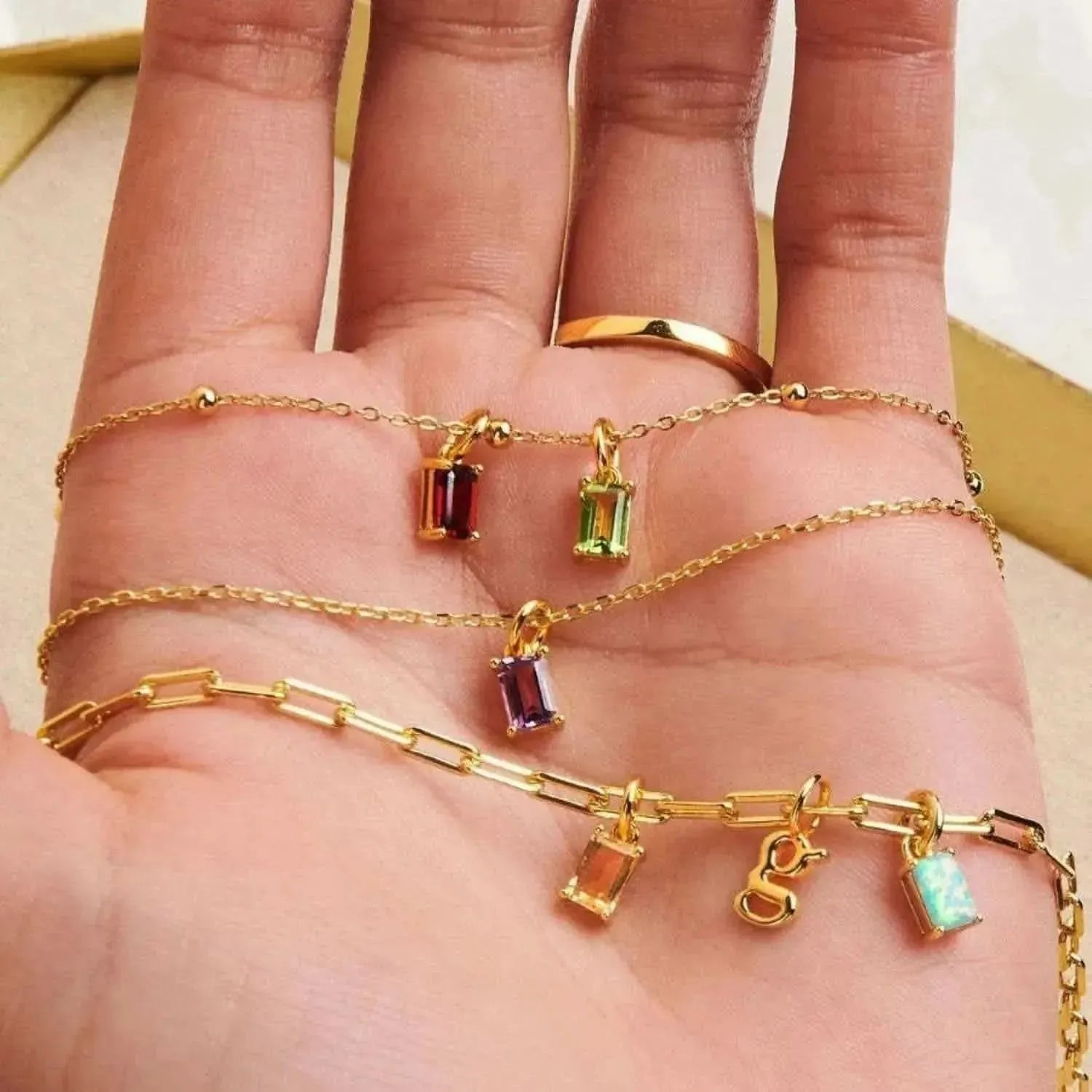 Titanium Steel Inlaid Zircon Pendant Necklace - Bad Moms Club