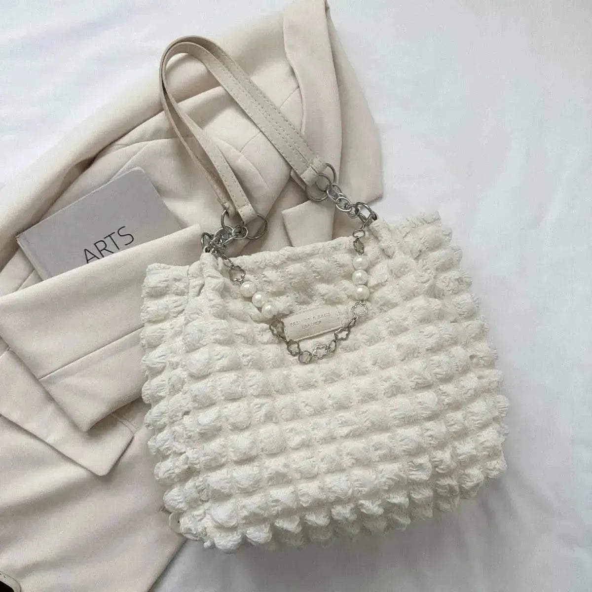 Cloud Puffy Polyester Tote Bag - Bad Moms Club