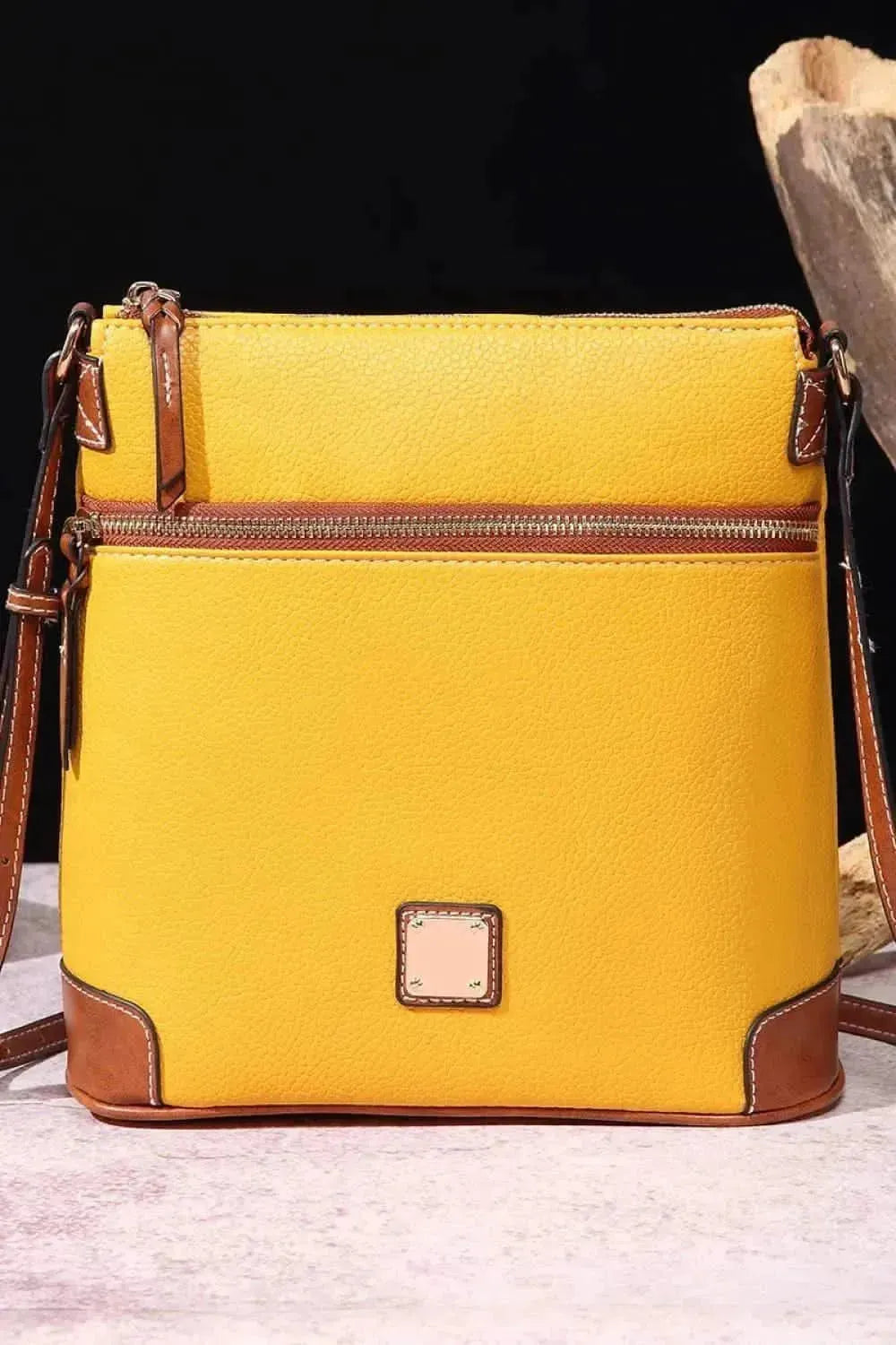 PU Leather Crossbody Bag - Bad Moms Club
