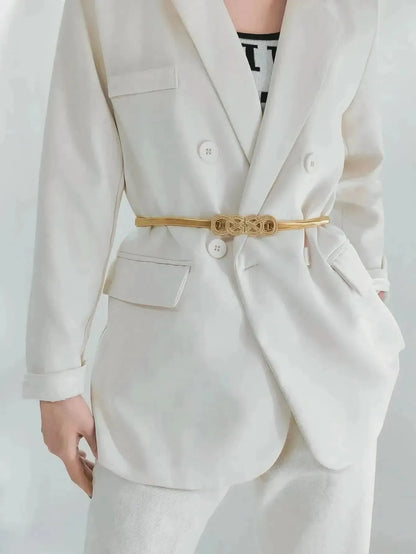 Knot Buckle Metal Belt - Bad Moms Club