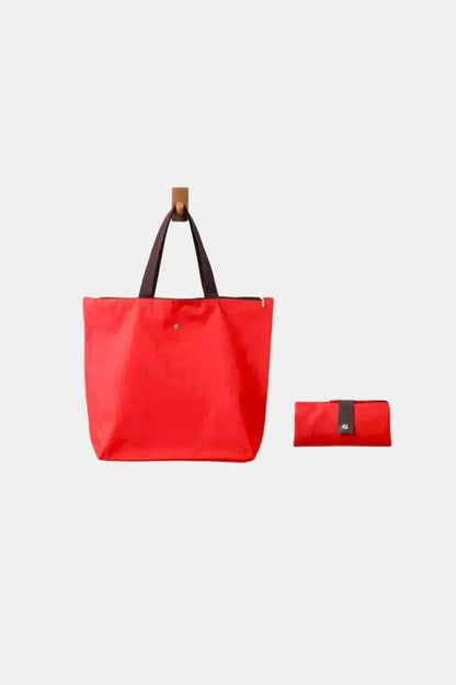 Zenana Large Capacity Foldable Oxford Tote Bag - Bad Moms Club