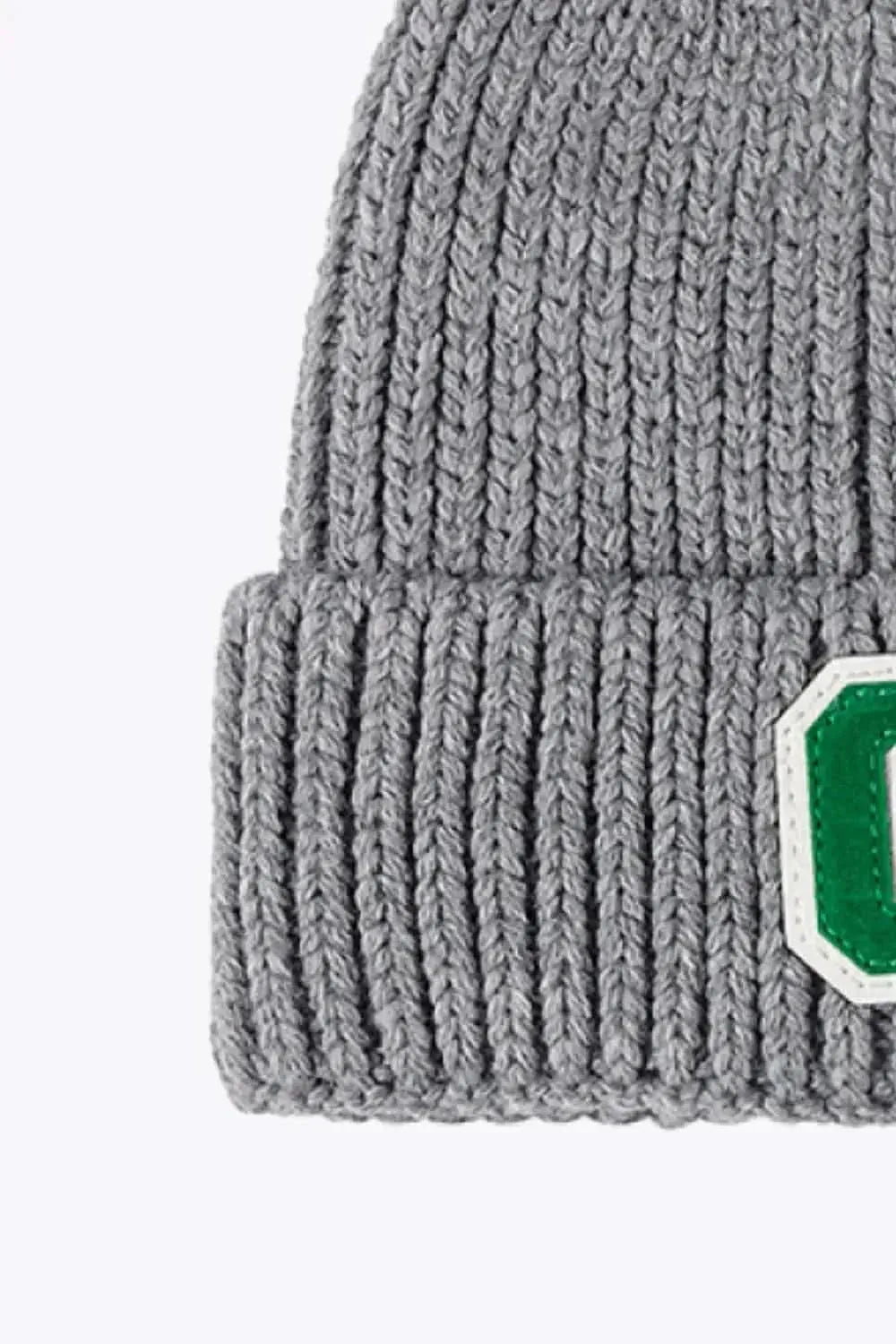 Letter C Patch Cuffed Beanie - Bad Moms Club