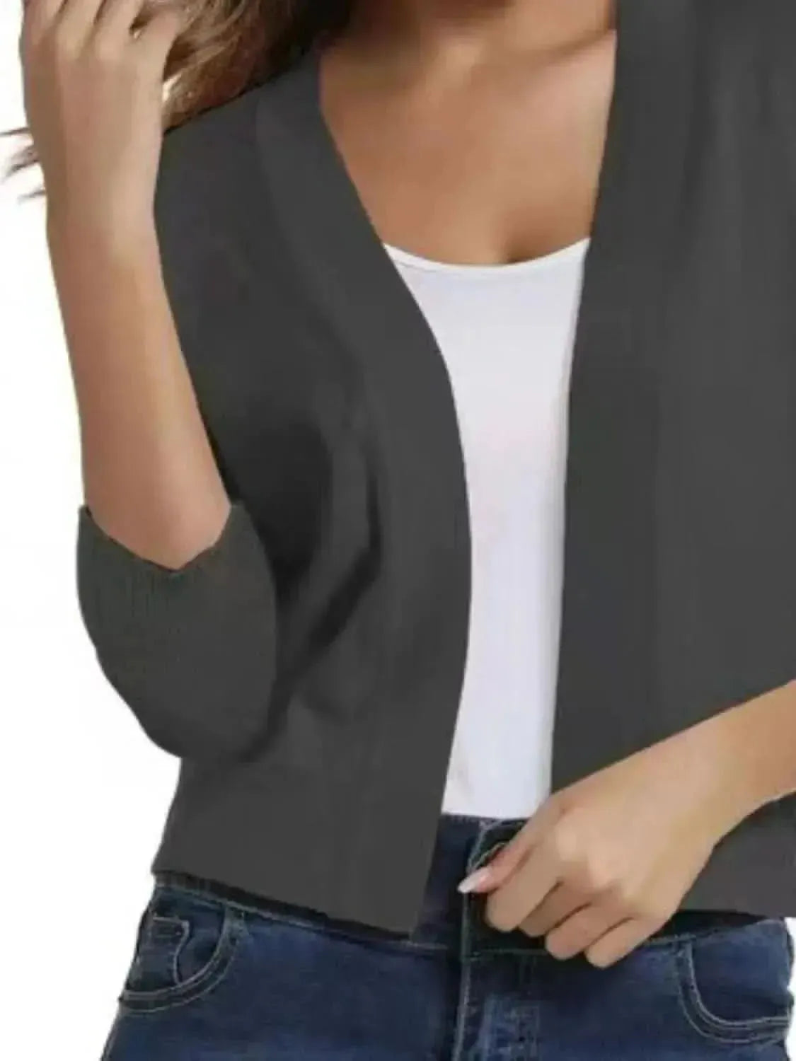 Open Front Cardigan - Bad Moms Club