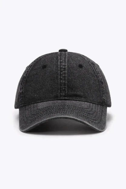 Plain Adjustable Baseball Cap - Bad Moms Club
