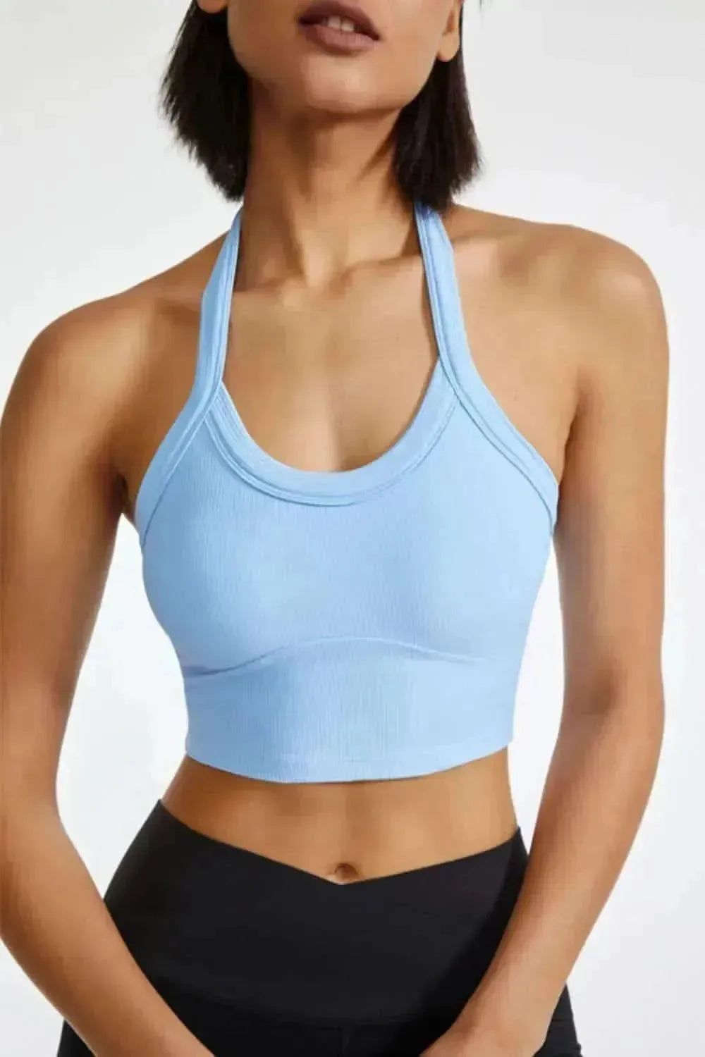 Halter Neck Active Cami - Bad Moms Club