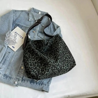 Leopard Adjustable Strap Tote Bag - Bad Moms Club