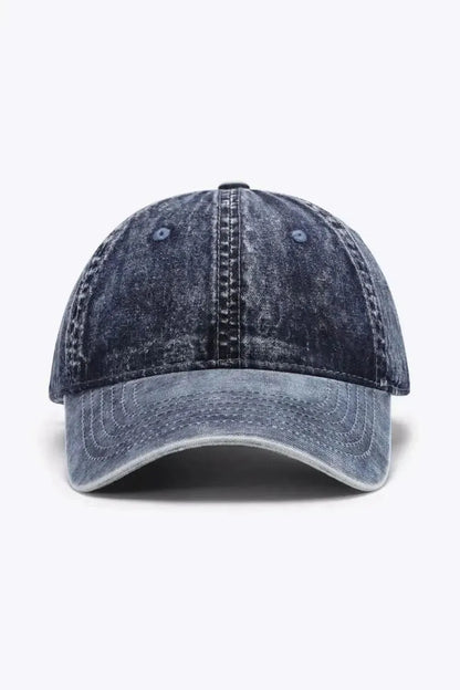 Plain Adjustable Baseball Cap - Bad Moms Club