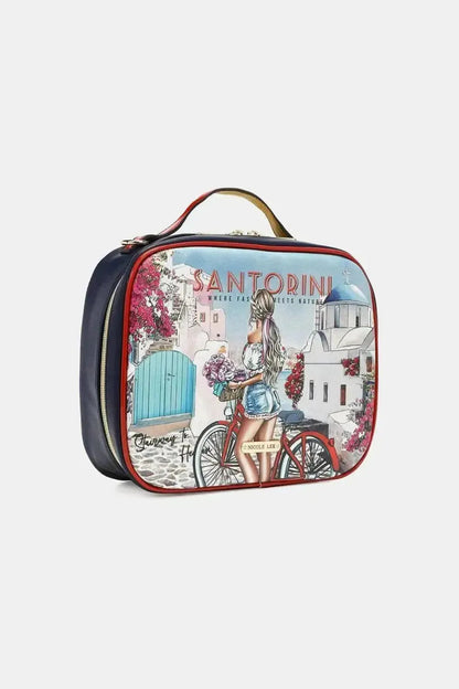 Nicole Lee USA Printed Handbag with Three Pouches - Bad Moms Club