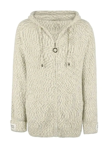 Zip-Up Hooded Sweater - Bad Moms Club