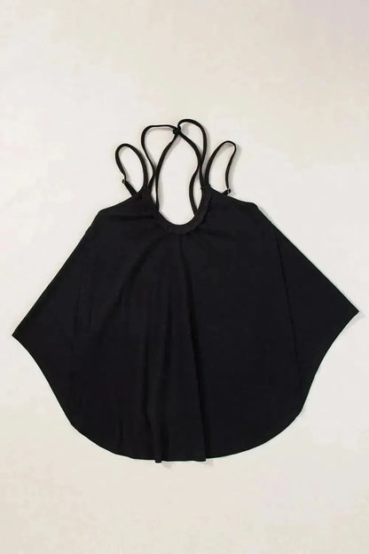 Scoop Neck Double Spaghetti Strap Cami - Bad Moms Club