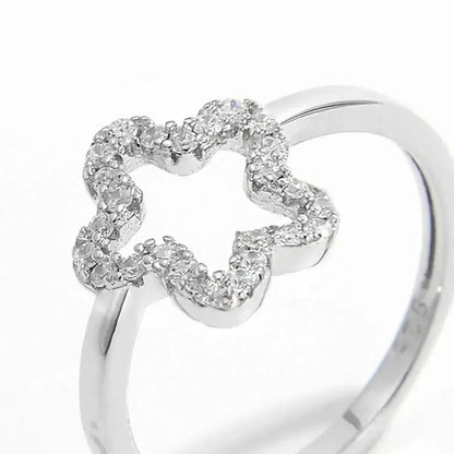925 Sterling Silver Inlaid Zircon Ring - Bad Moms Club