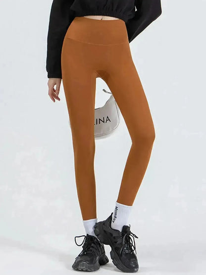 Wide Waistband Sports Leggings - Bad Moms Club
