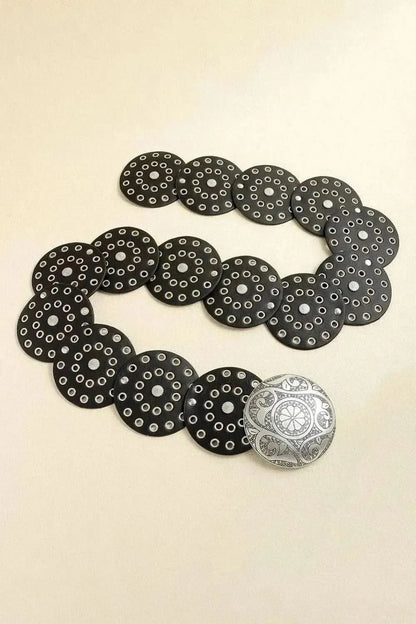 Vintage PU Leather Wide Belt - Bad Moms Club