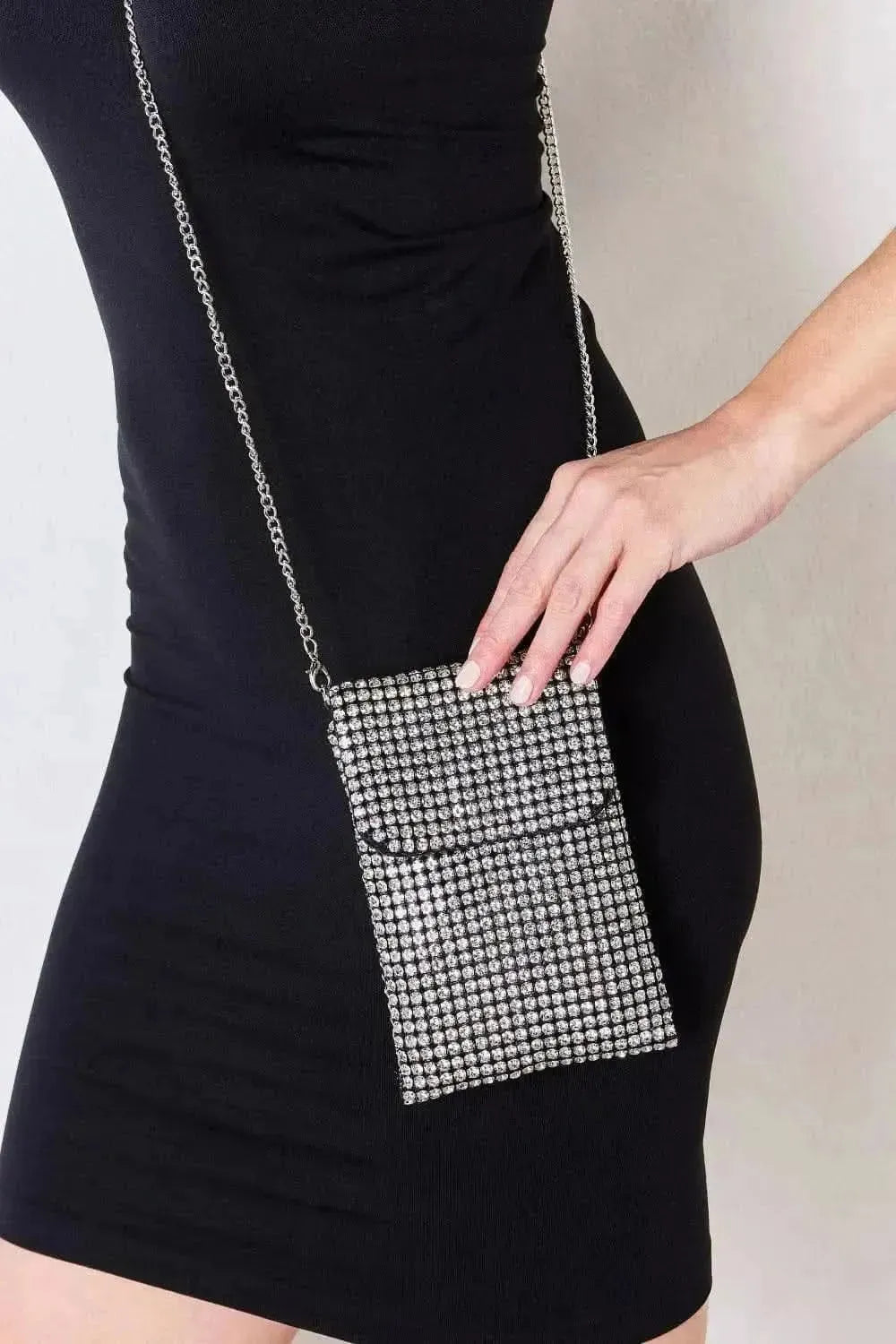 Forever Link Rhinestone Mini Crossbody Bag - Bad Moms Club