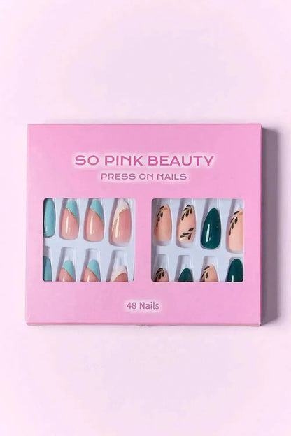 SO PINK BEAUTY Press On Nails 2 Packs - Bad Moms Club