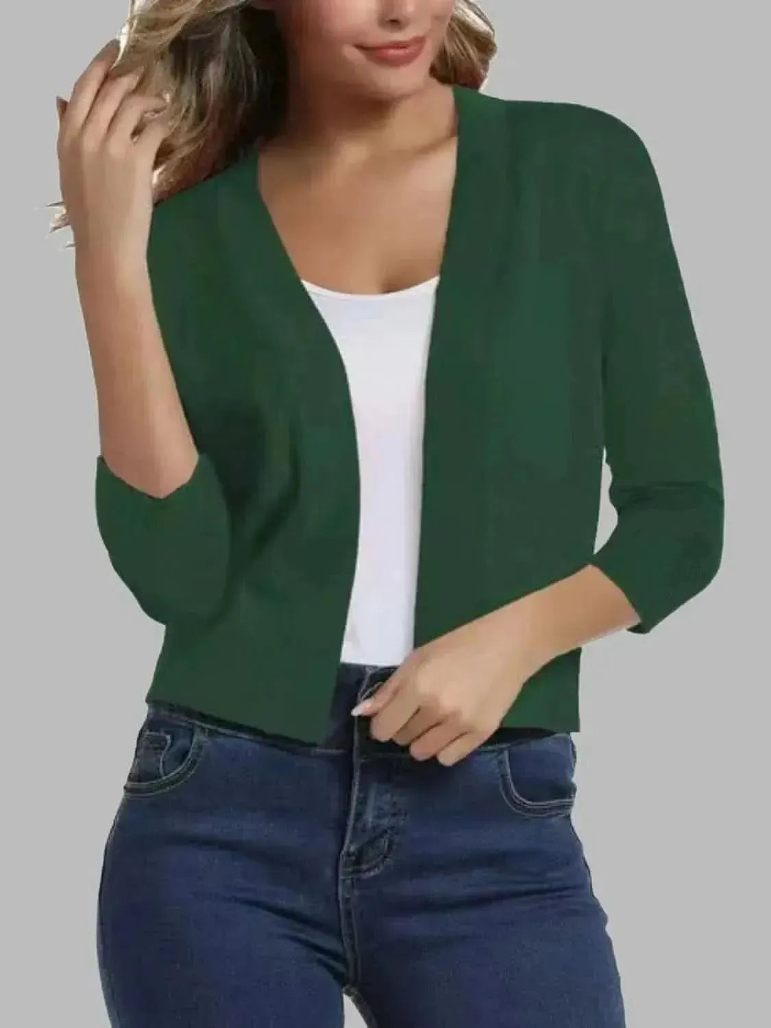 Open Front Cardigan - Bad Moms Club