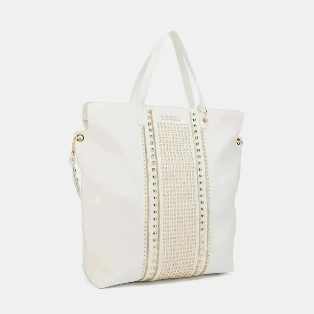 Nicole Lee USA Studded Large Tote Bag - Bad Moms Club