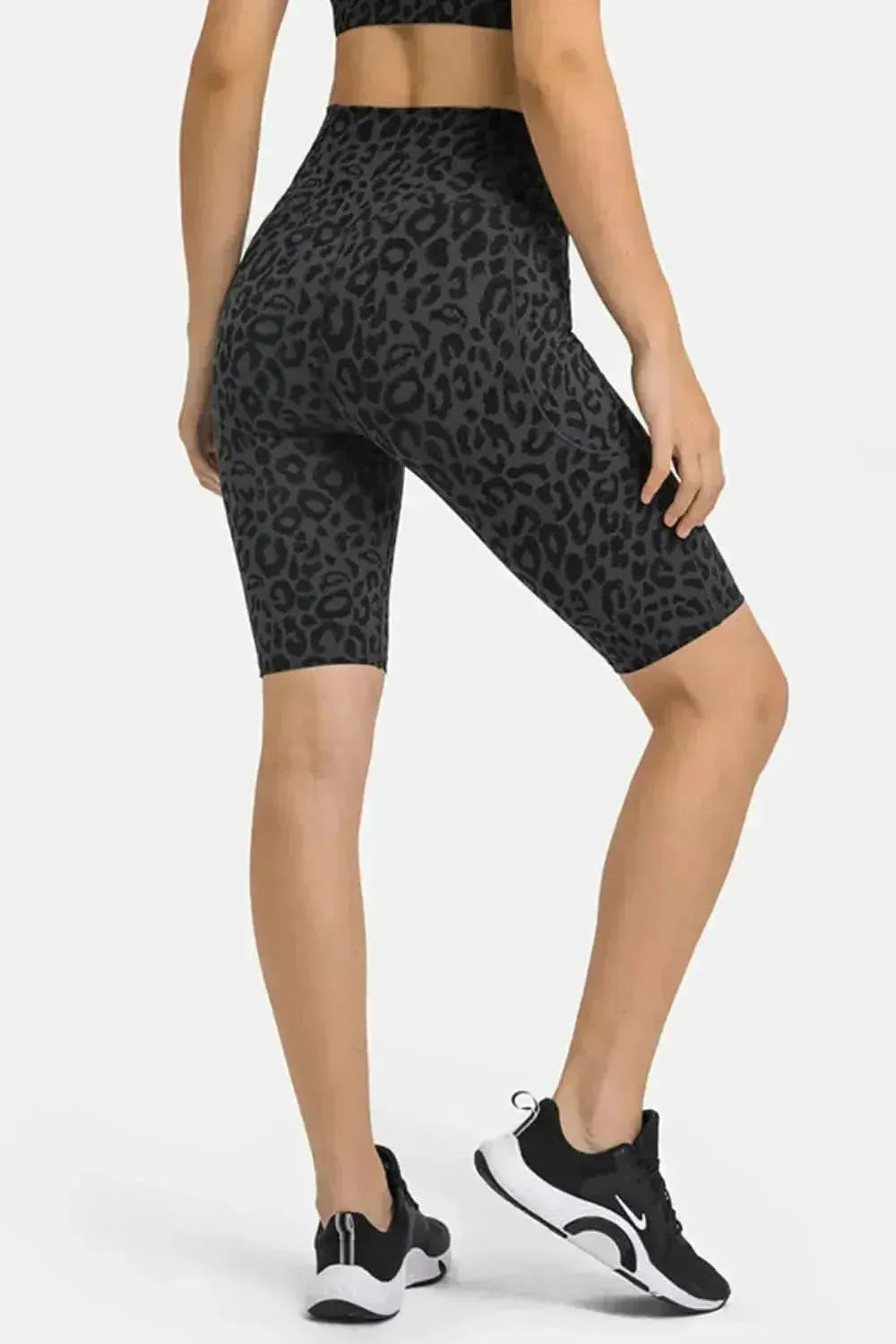 High Waist Biker Shorts with Pockets - Bad Moms Club