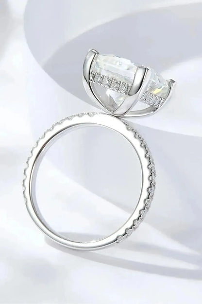 5.52 Carat Moissanite Side Stone Ring - Bad Moms Club