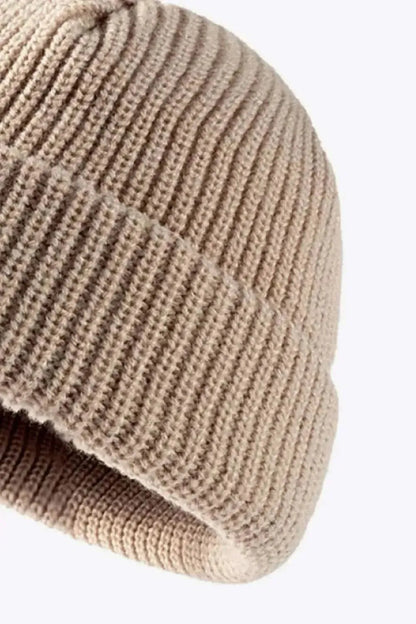 Calling For Winter Rib-Knit Beanie - Bad Moms Club