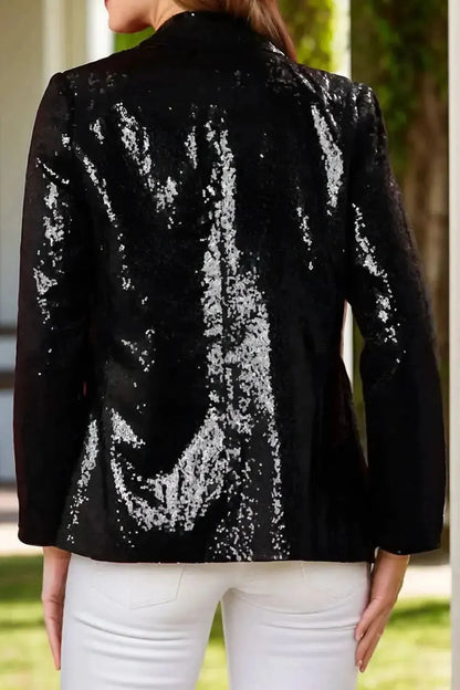 Sequin Nutcracker Long Sleeve Blazer - Bad Moms Club
