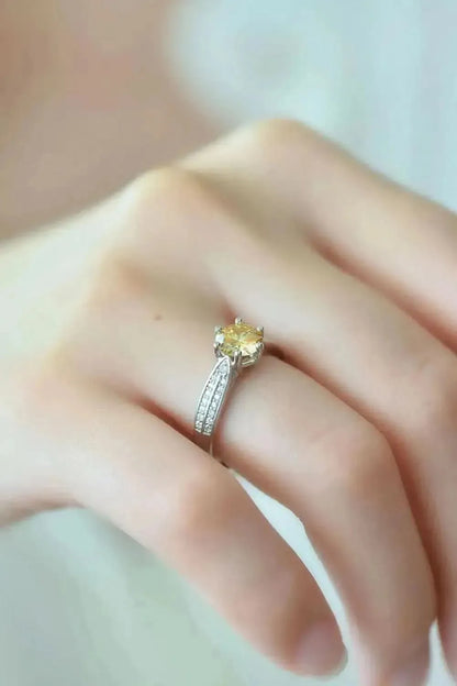 Living Your Life 3 Carat Moissanite 6-Prong Ring - Bad Moms Club