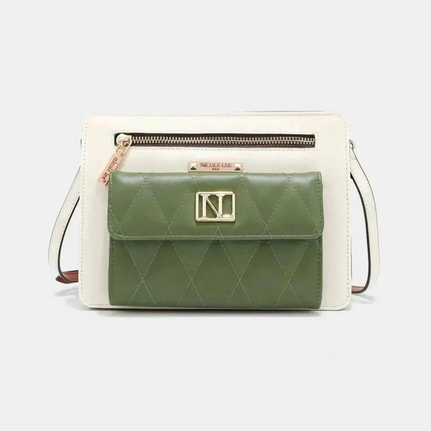 Nicole Lee USA Color Block Crossbody Bag - Bad Moms Club
