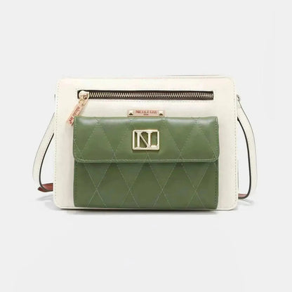 Nicole Lee USA Color Block Crossbody Bag - Bad Moms Club