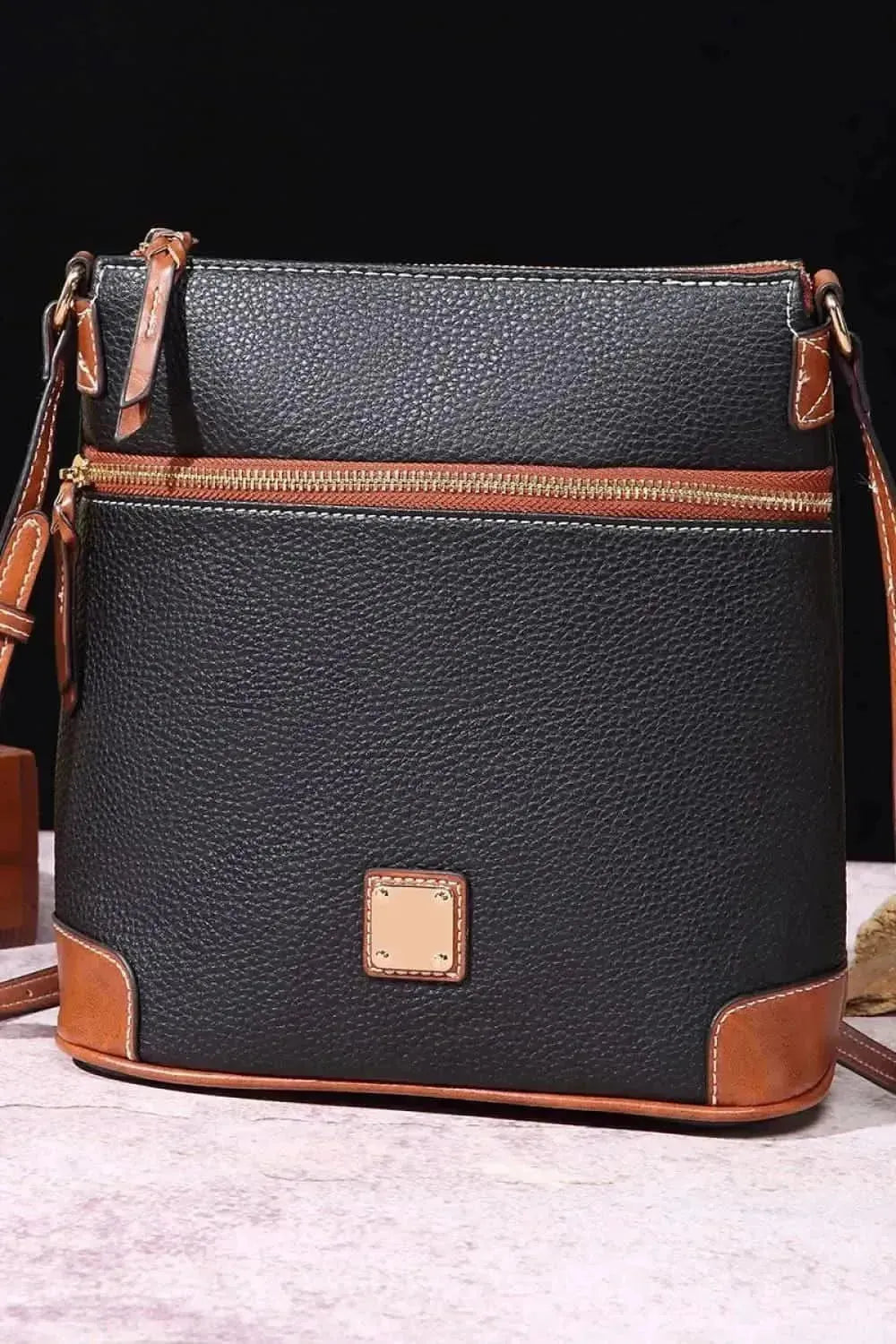 PU Leather Crossbody Bag - Bad Moms Club