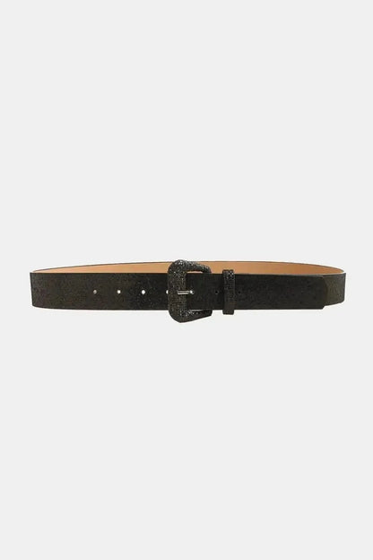 Glitter PU Leather Belt - Bad Moms Club