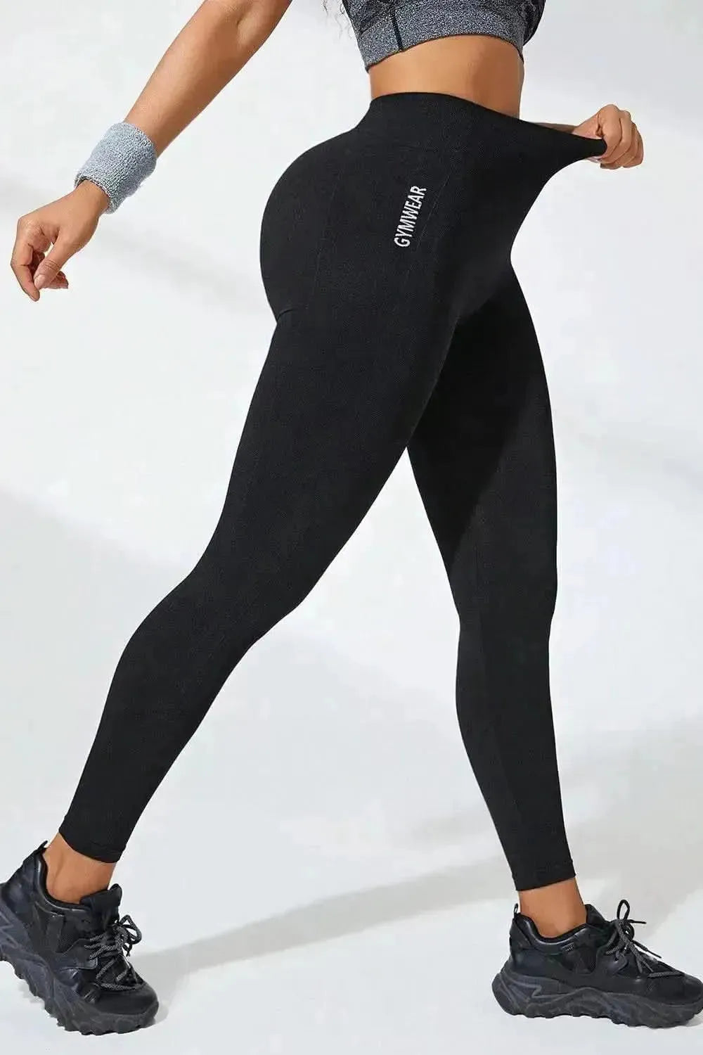 High Waist Active Leggings - Bad Moms Club
