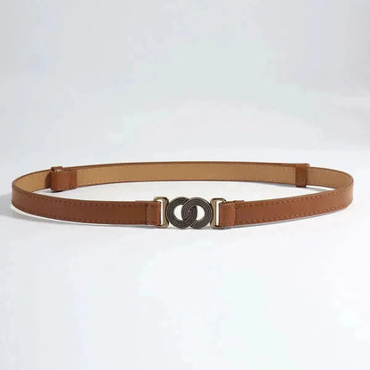 Alloy Buckle PU Belt - Bad Moms Club