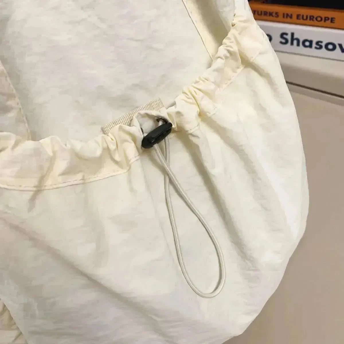 Drawstring Nylon Backpack Bag - Bad Moms Club