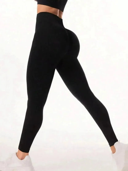 Pocketed High Waist Active Leggings - Bad Moms Club