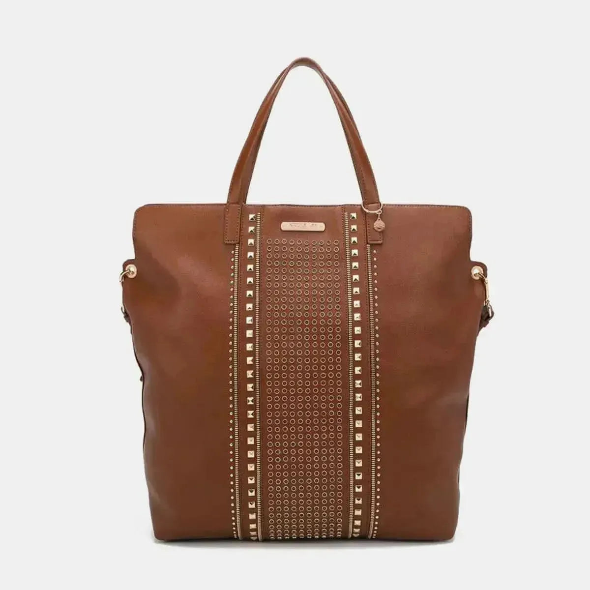Nicole Lee USA Studded Large Tote Bag - Bad Moms Club