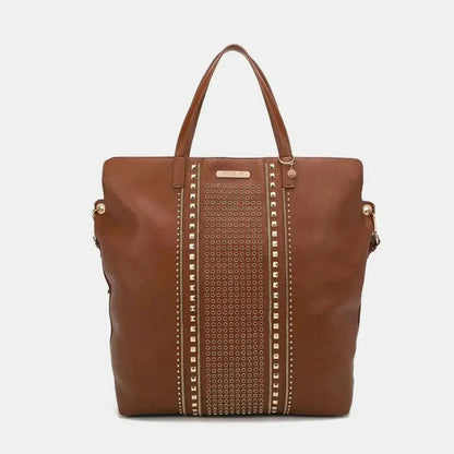 Nicole Lee USA Studded Large Tote Bag - Bad Moms Club
