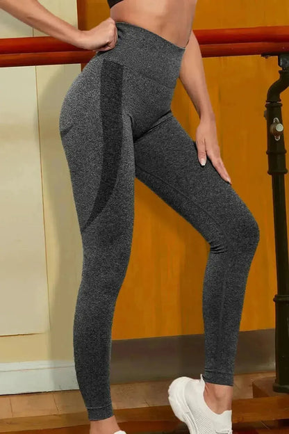 Wide Waistband Sports Leggings - Bad Moms Club
