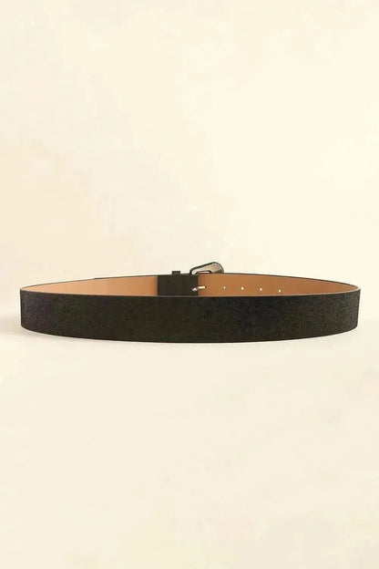 Glitter PU Leather Belt - Bad Moms Club